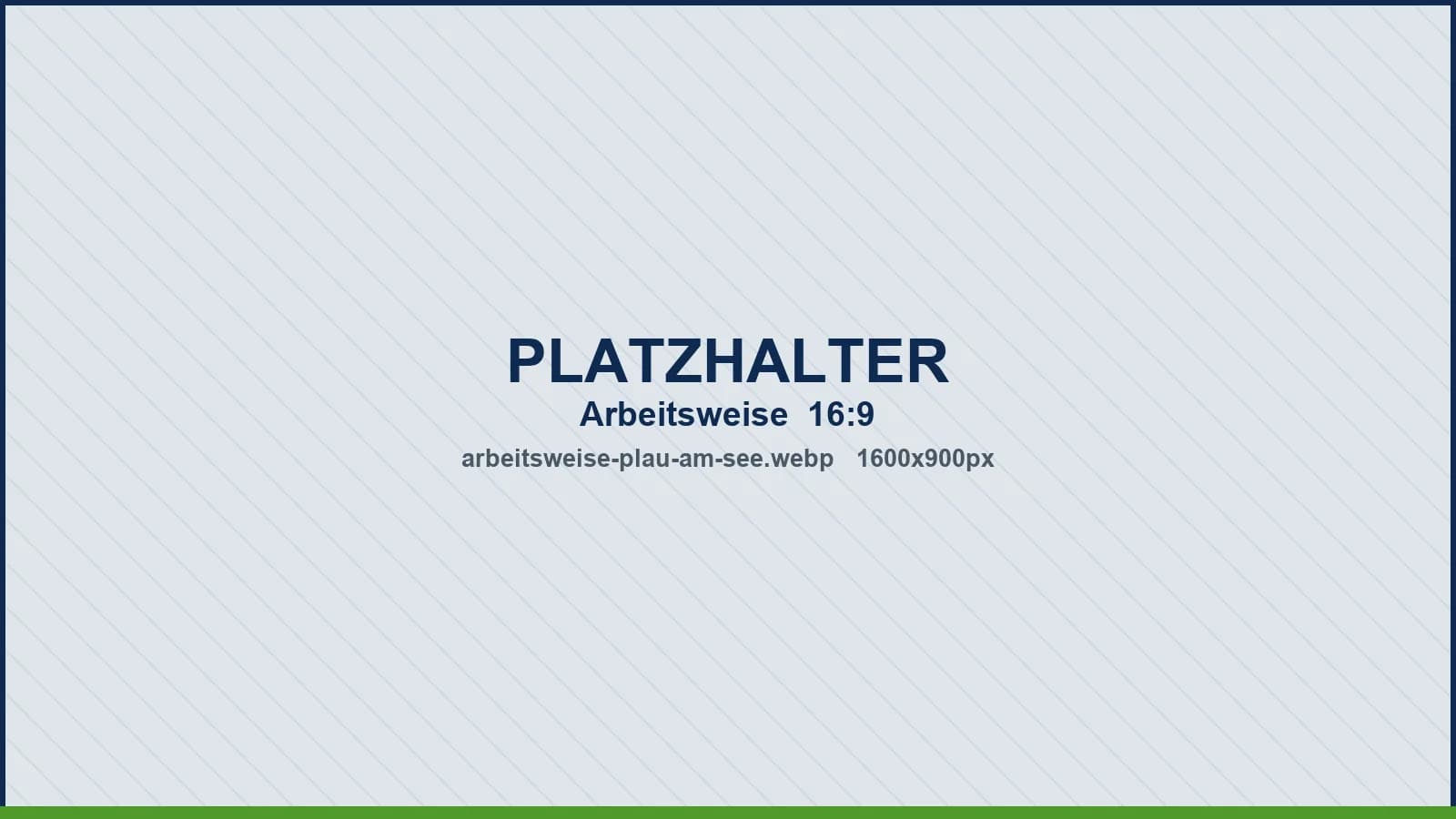 Platzhalter für ein Foto vom Arbeitsalltag