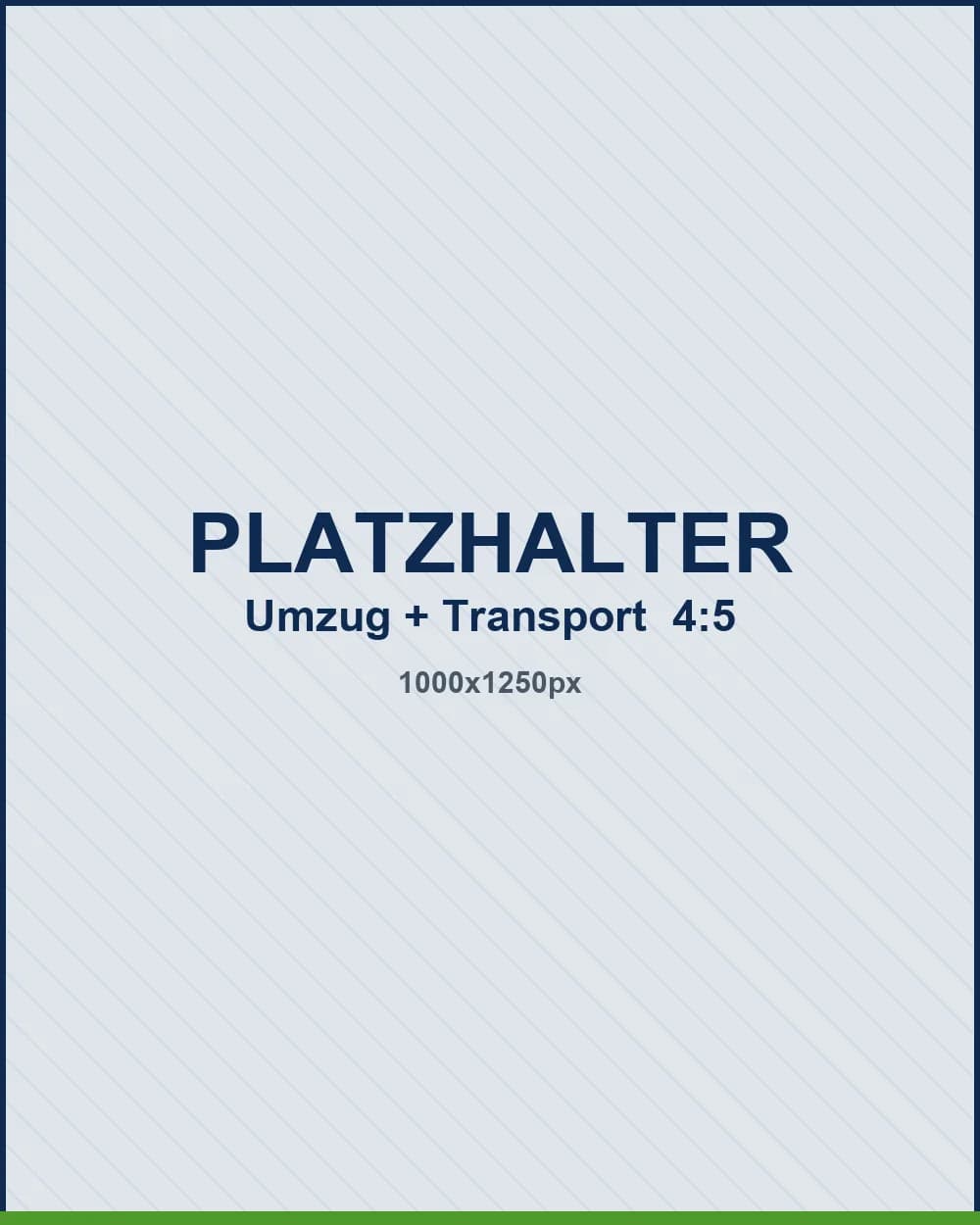 Platzhalter für ein Foto zum Umzug